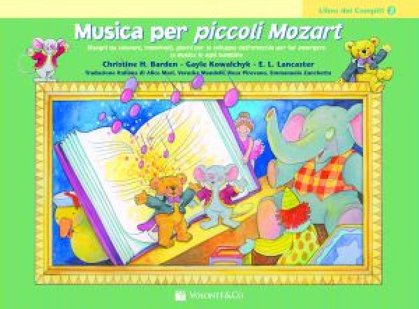 AV.MUSICA PER PICCOLI MOZART LIBRO DEI COMPITI 2